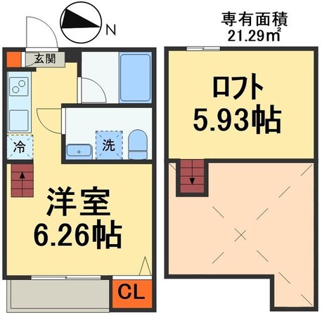 Ｌａｐｉｓ検見川（ラピスケミガワ）の物件間取画像